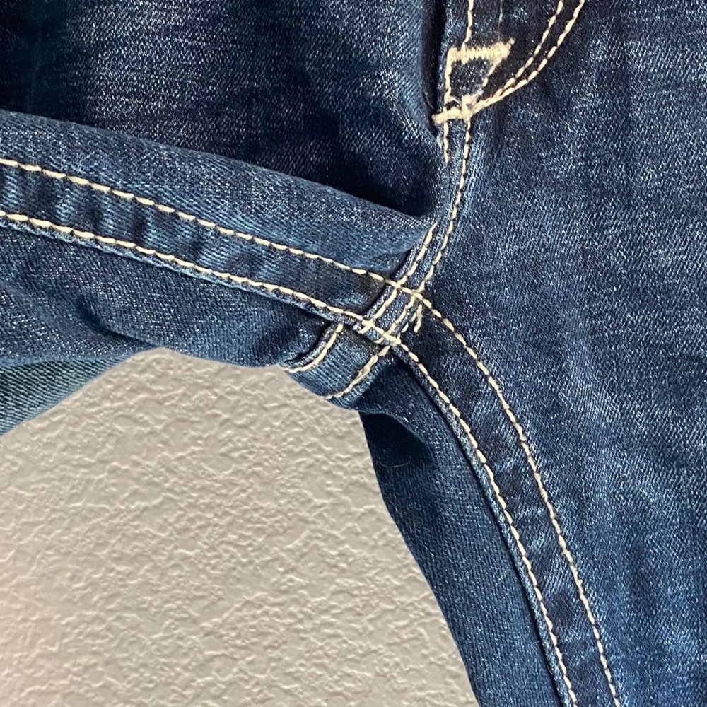 ARIAT Straight Fit Straight Leg M5 Size 34 X 30 Mens Denim Jeans - Loop Lock - Picture 7 of 16